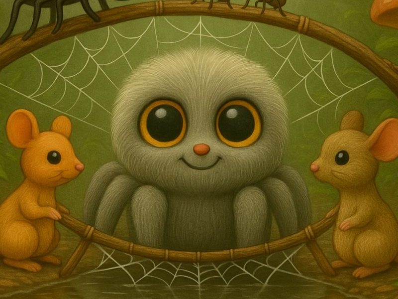 Nello il ragnetto e il grande&nbsp;acquazzone