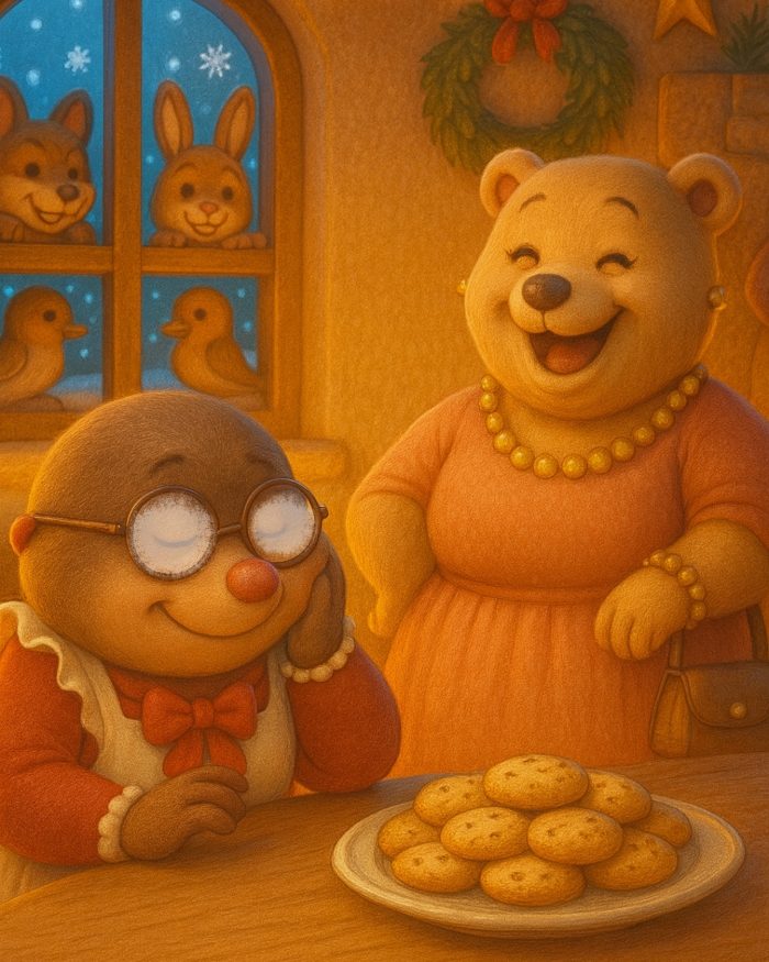 I BISCOTTI DI TALPA TEA: OLGA ENTUSIATA DEI BISCOTTI CHIEDE A TEA QUAL'E' IL SUO INGRDIENTE SEGRETO