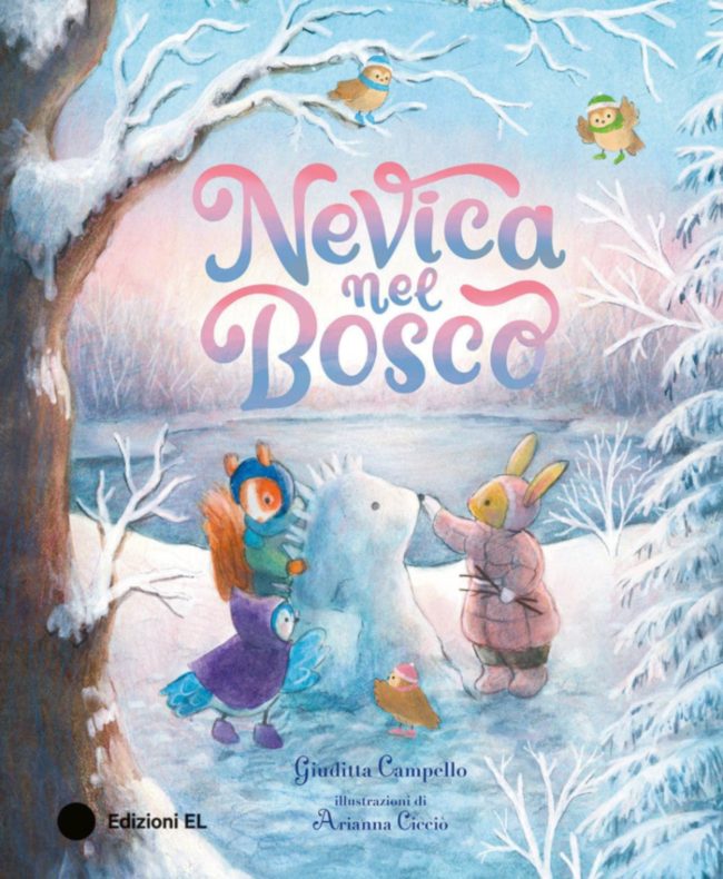 Copertina del libro nevca nel bosco di giuditta campello