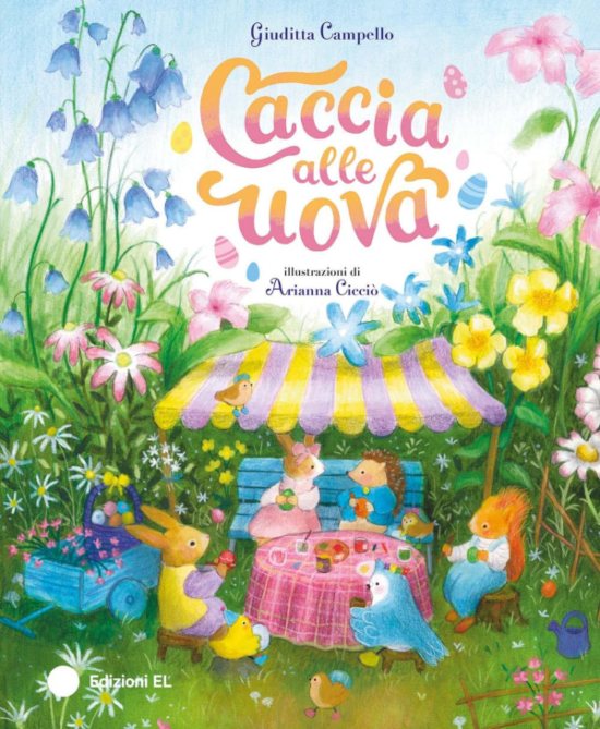 copertina del libro caccia alle uova di giuditta campello