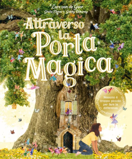 copertina del libro attraverso la porta magica
