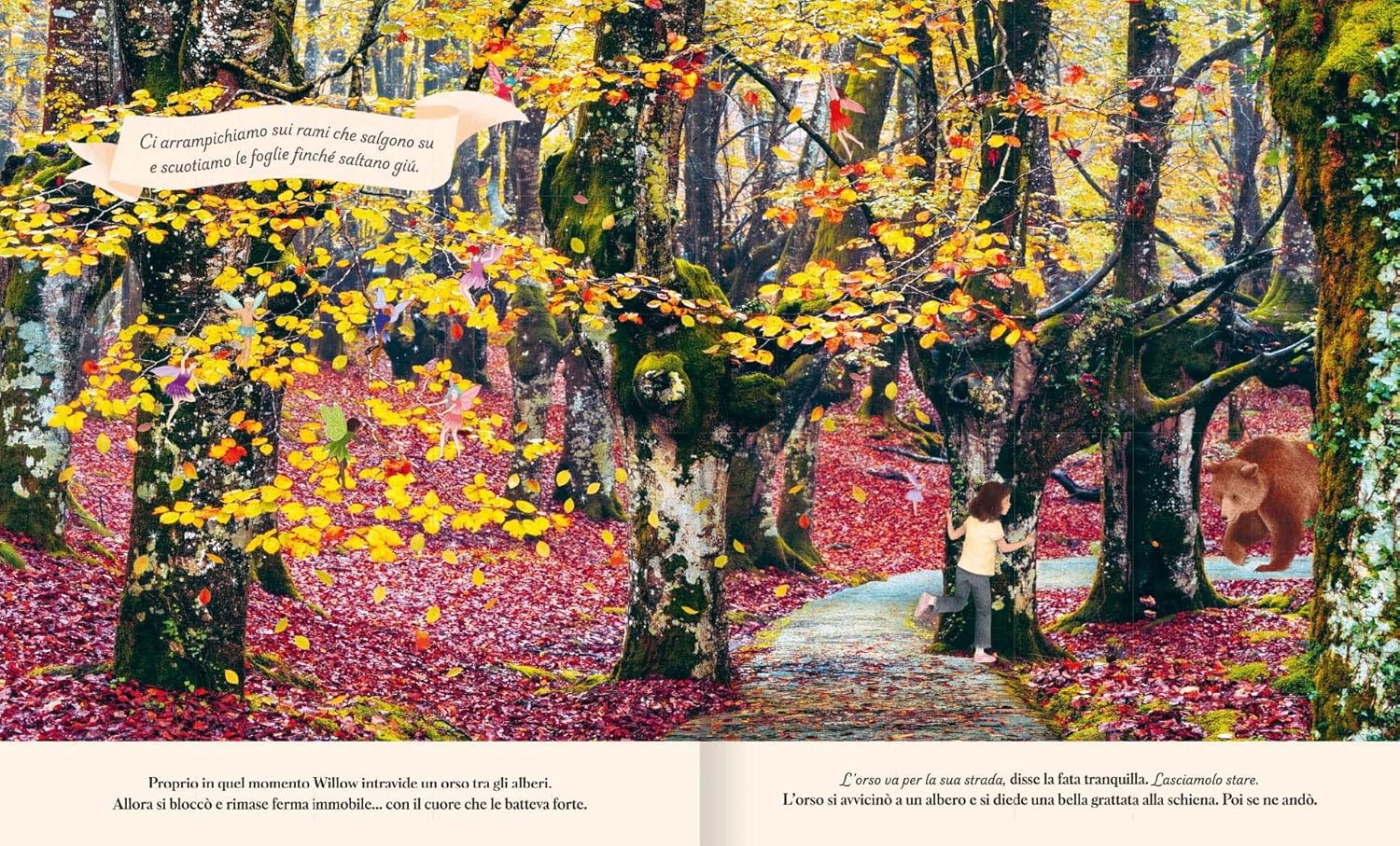 Pagine interne del libro Attraverso la porta magica di Lars van der Goor